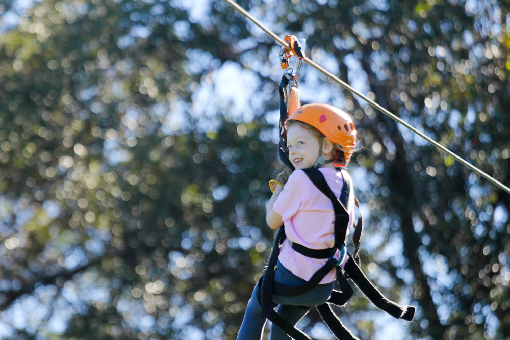 Take the whole family ziplining with North Shore Zipline